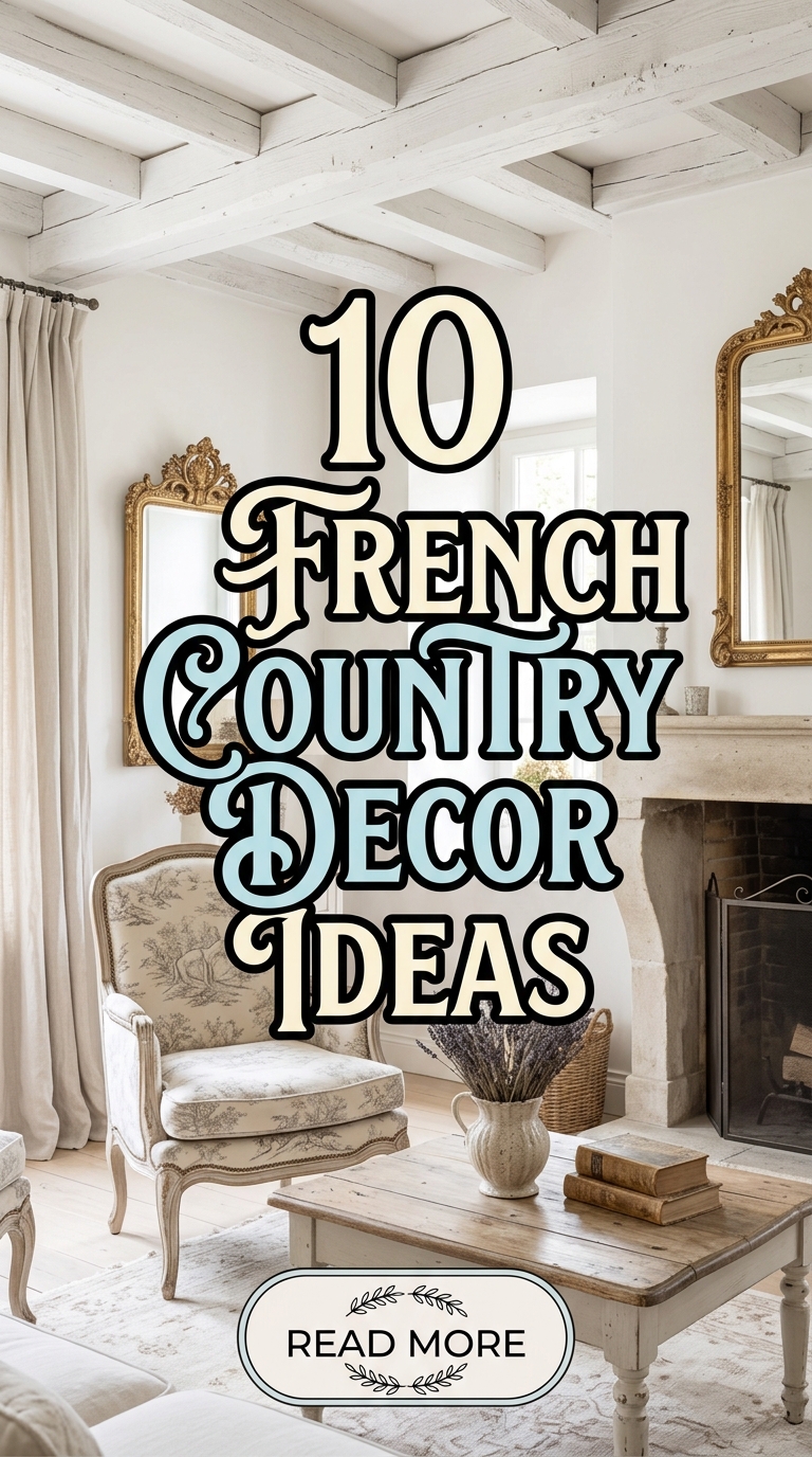 10 French Country Decor Ideas