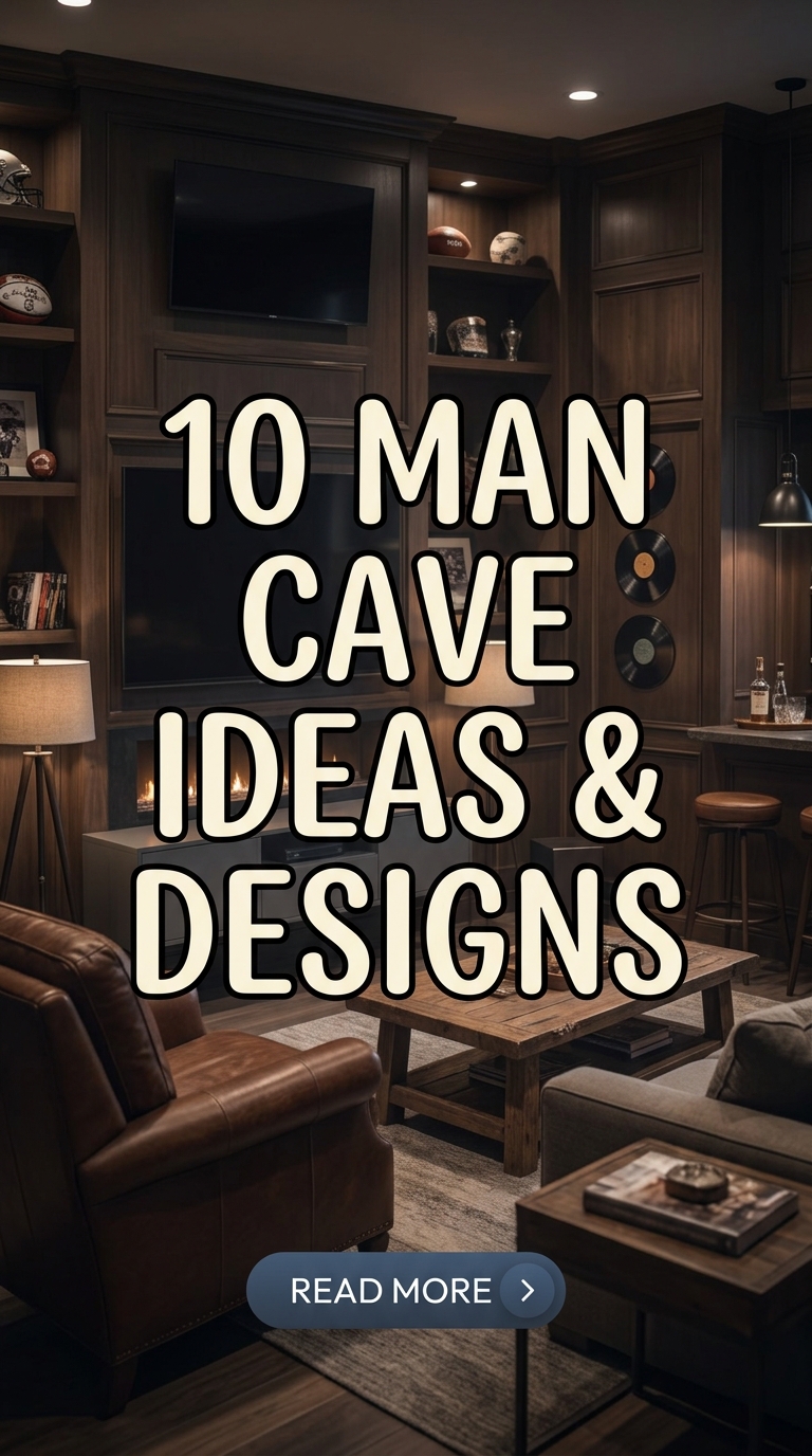 10 Man Cave Ideas & Designs
