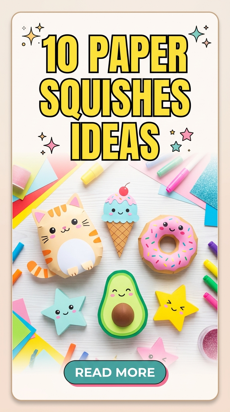 10 Paper Squishes Ideas