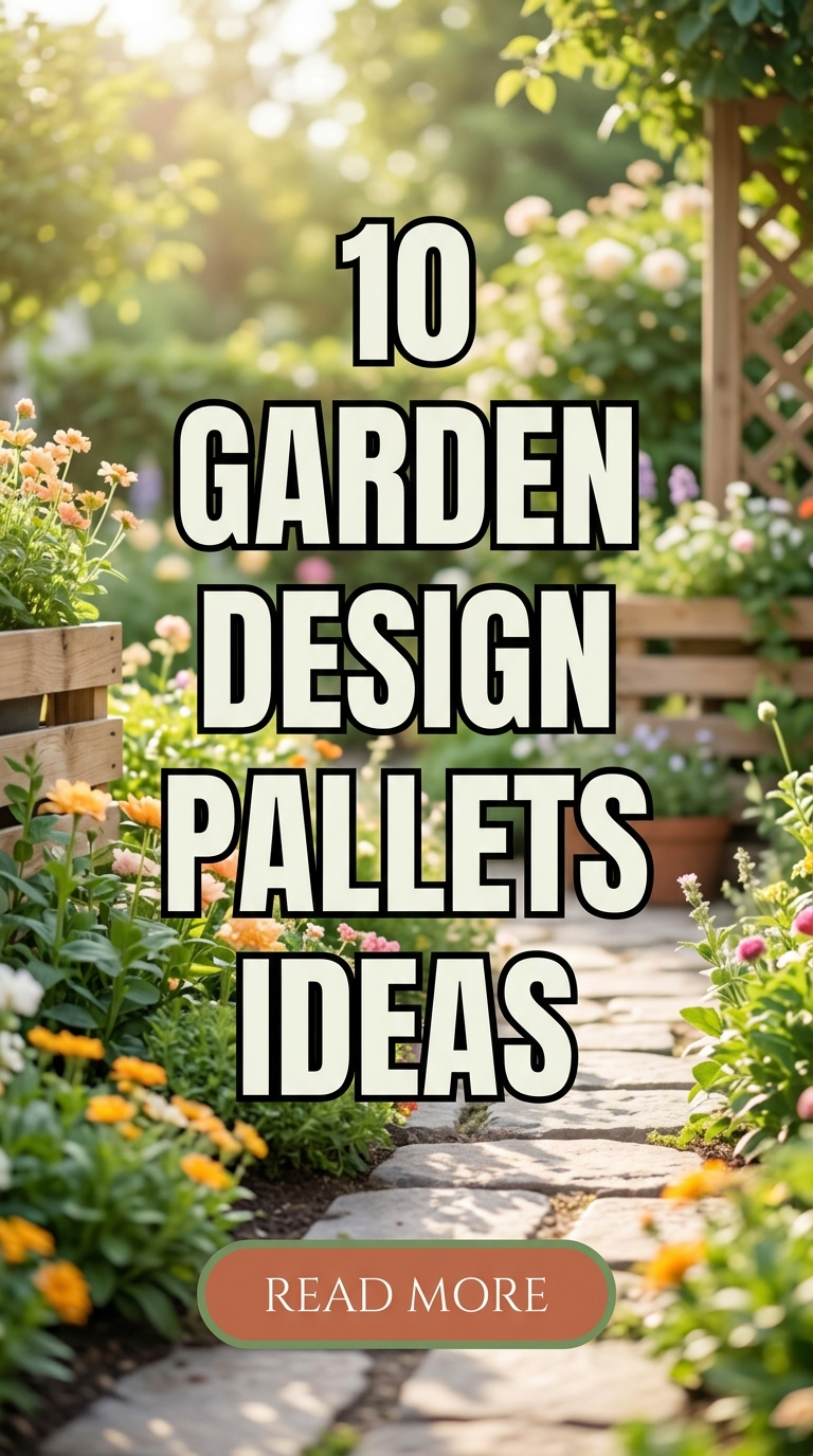 10 Garden Design Pallets Ideas