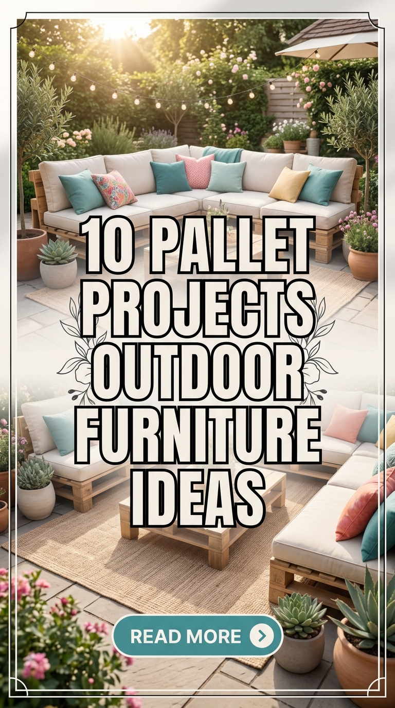 10 Pallet Projects Outdoor Furniture Ideas