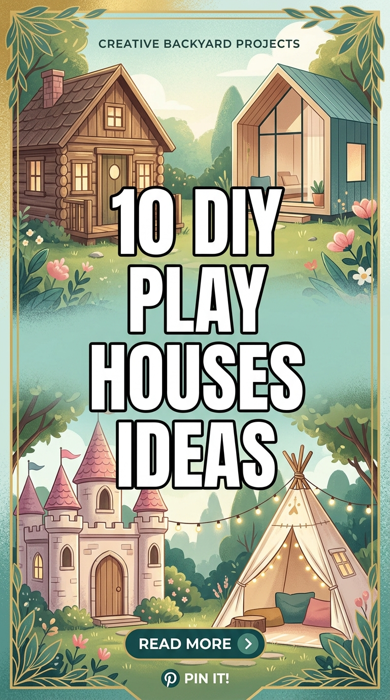 10 DIY Play Houses Ideas