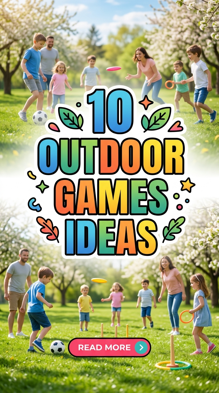 10 Outdoor Games Ideas
