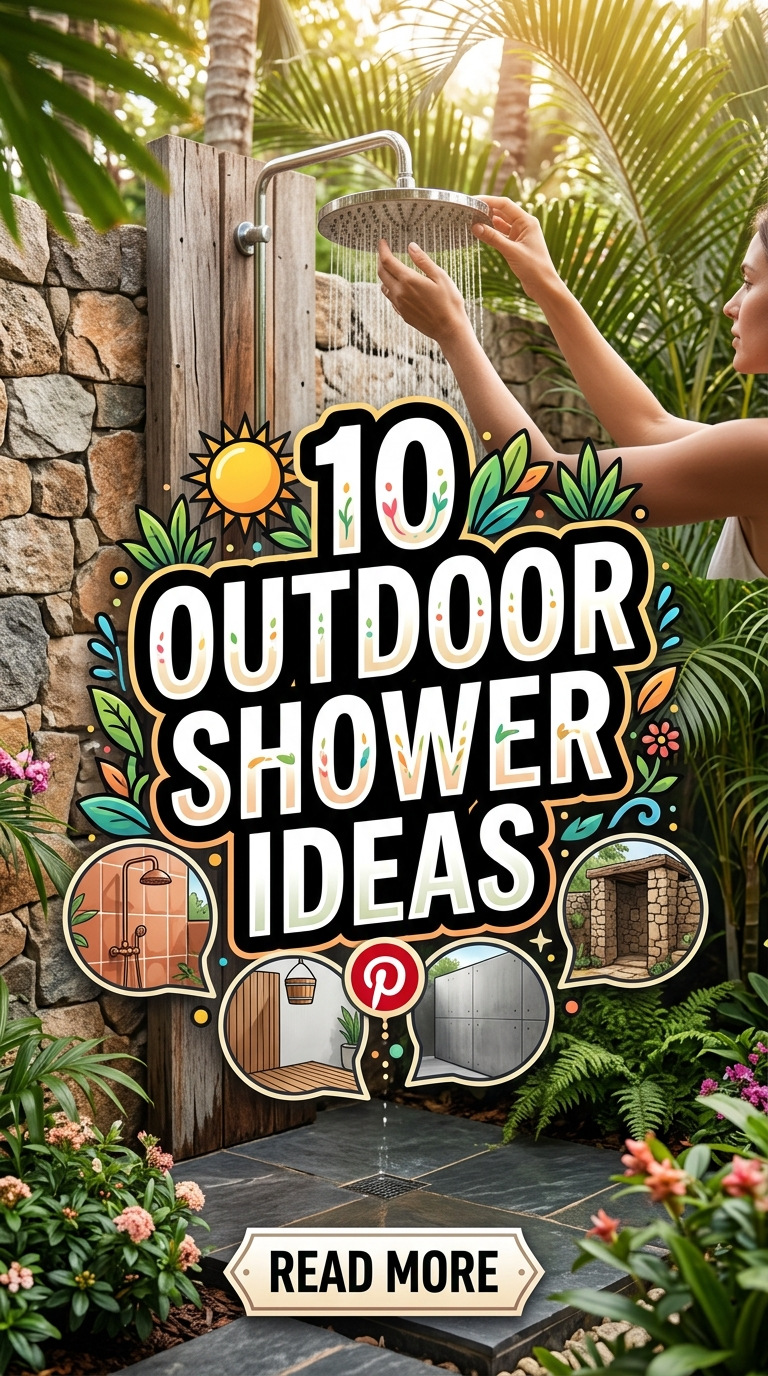 10 Outdoor Shower Ideas