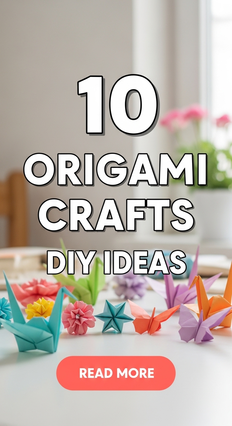 10 Origami Crafts DIY Ideas