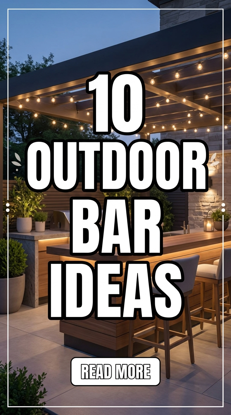 10 Outdoor Bar Ideas