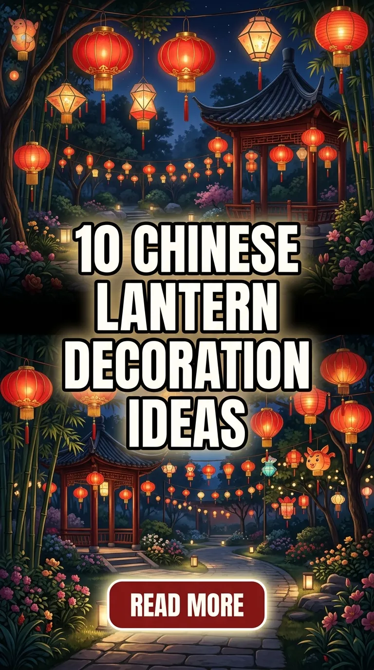 10 Chinese Lantern Decoration Ideas