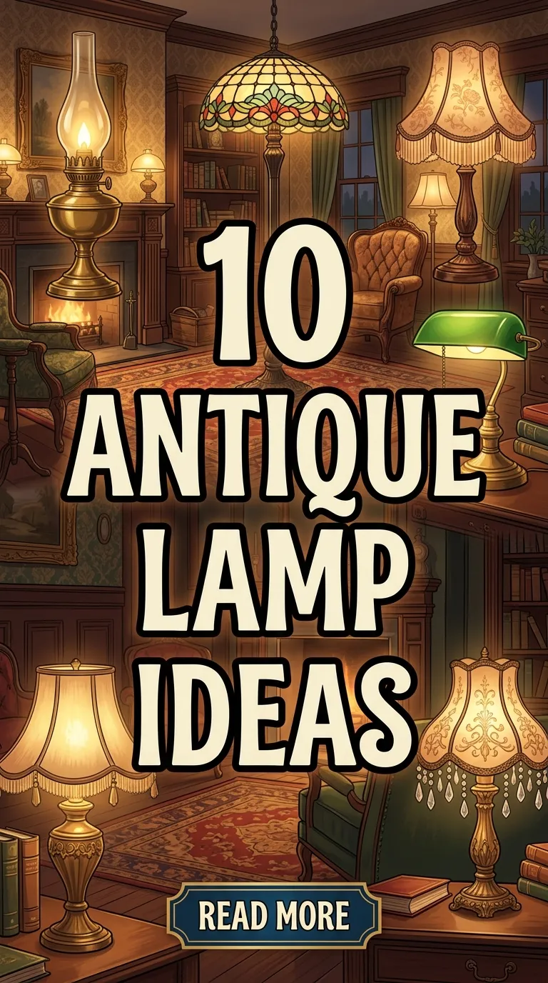 10 Antique Lamp Ideas