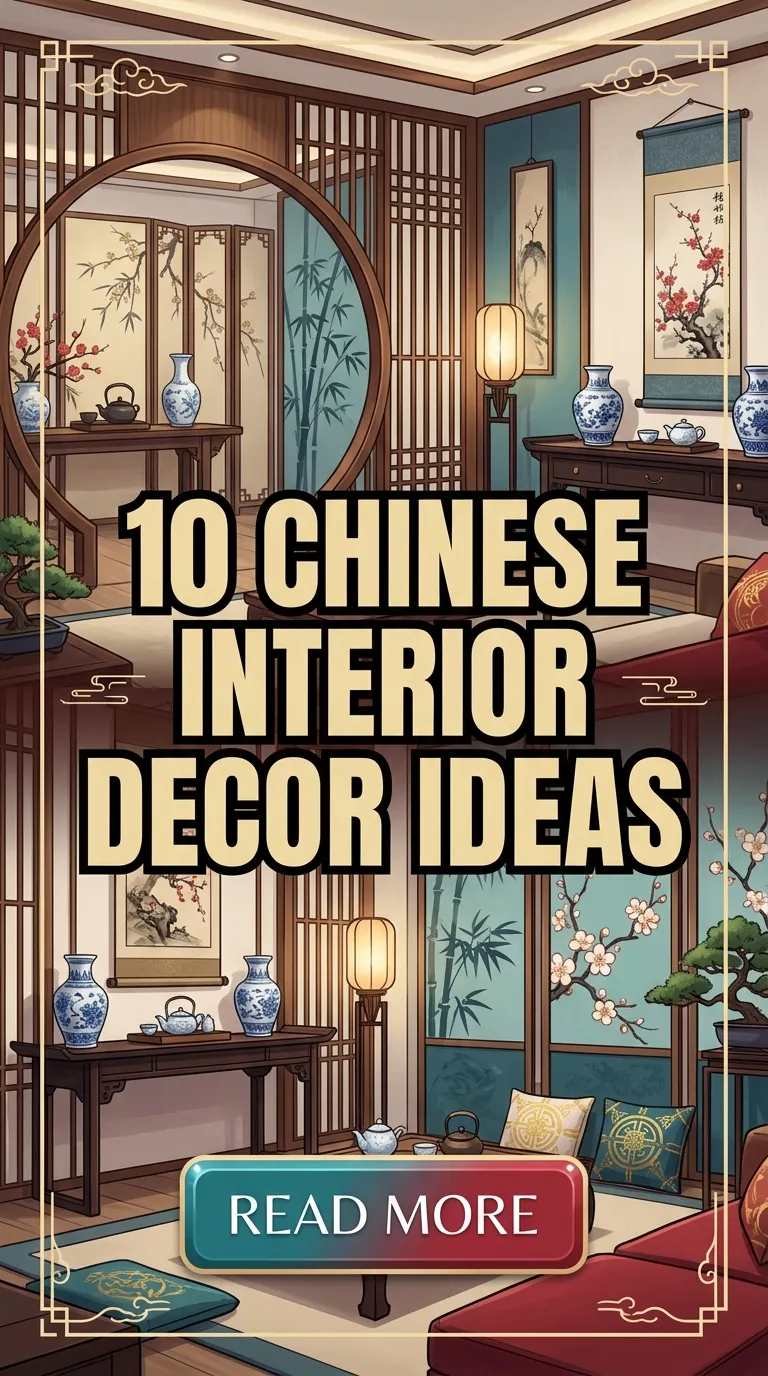 10 Chinese Interior Decor Ideas