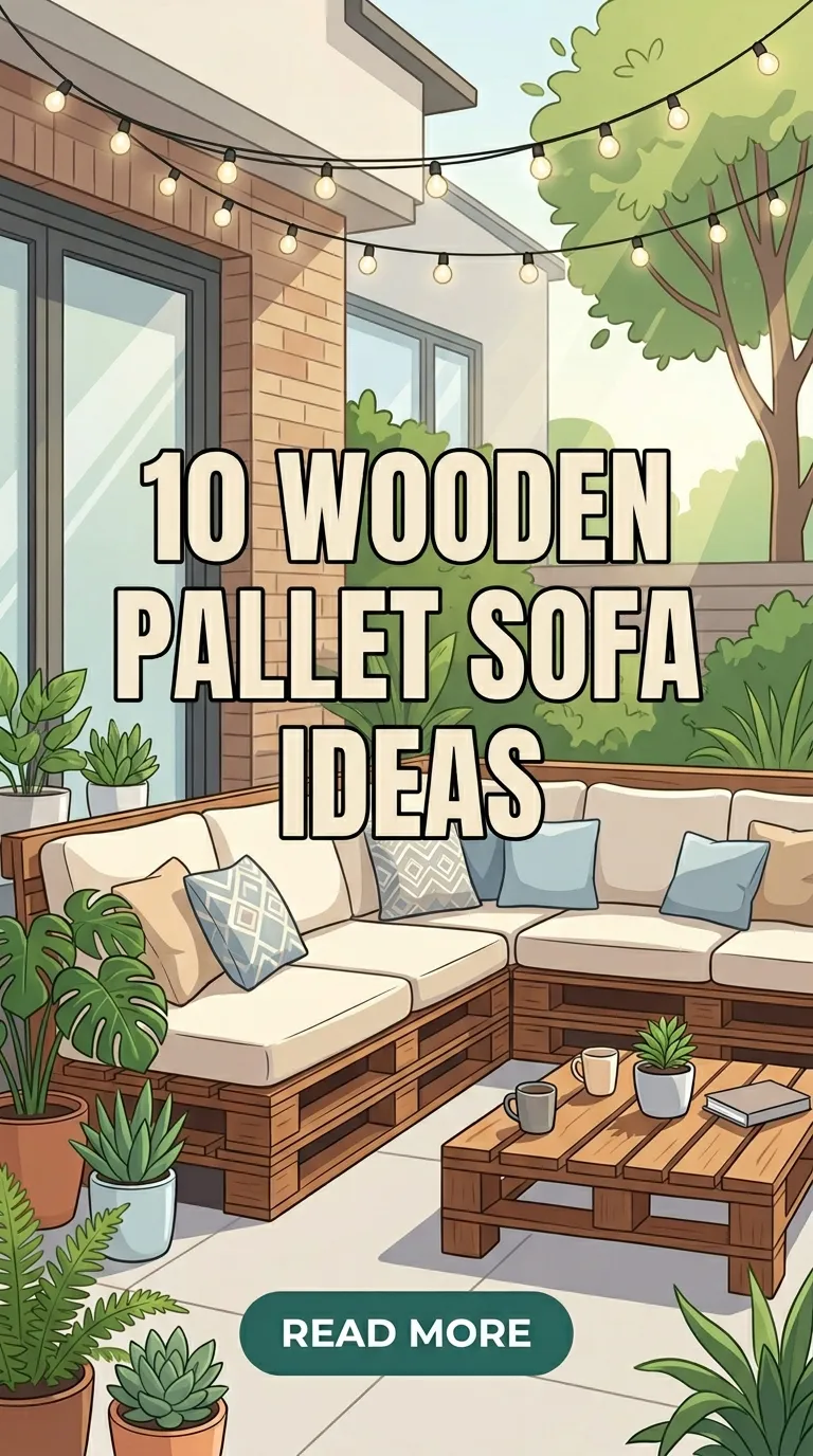 10 Wooden Pallet Sofa Ideas
